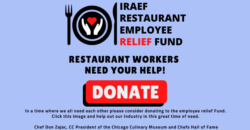 IRAEF Restaurant Employee Relief Fund