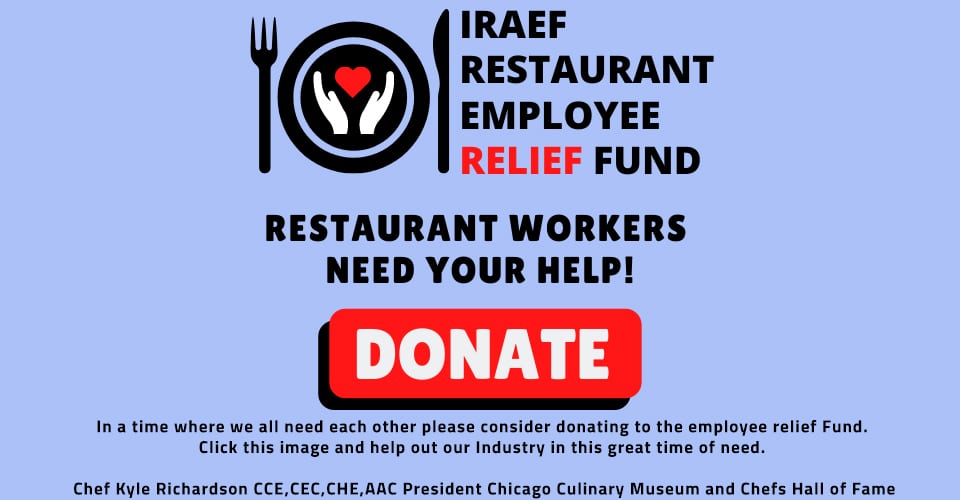 IRAEF Restaurant Employee Relief Fund